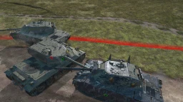 Coloured hitmarks