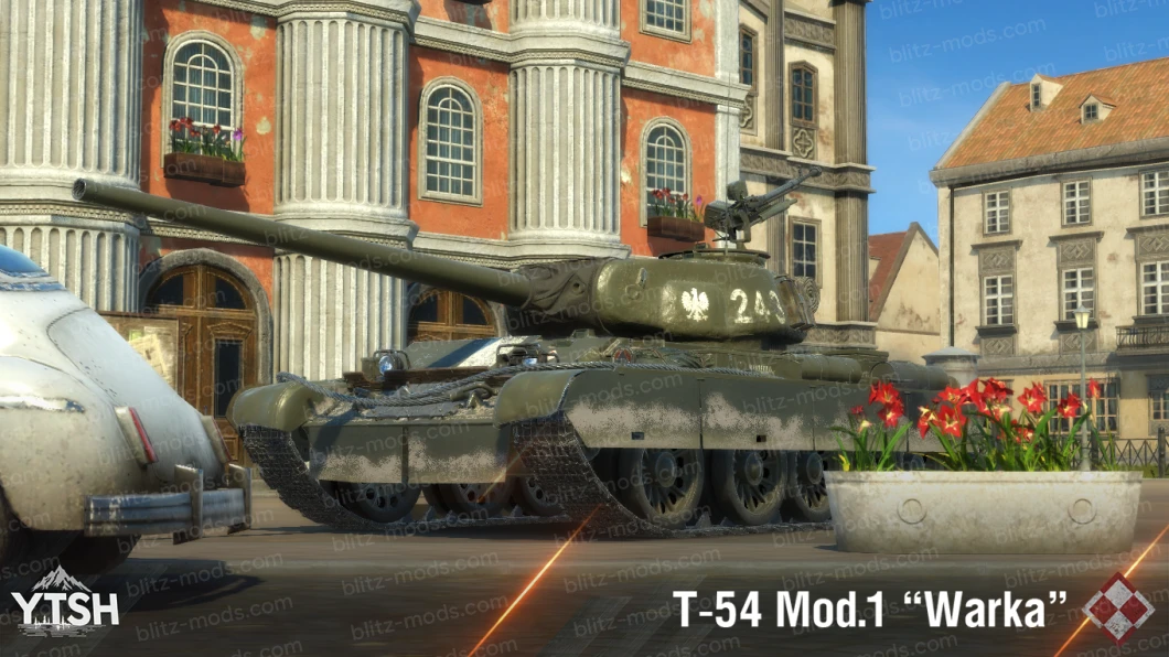Remodeling T-54 Mod.1 "Mod.2 'Warka'"