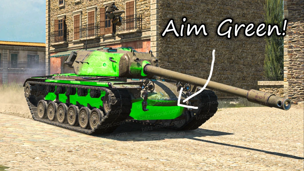 Green armor penetrable highlight