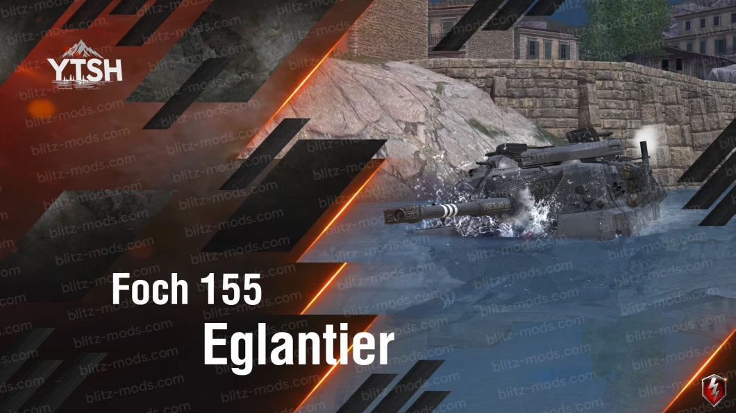 Remodeling Foch 155 "Eglantier"