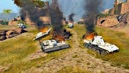 White dead tanks