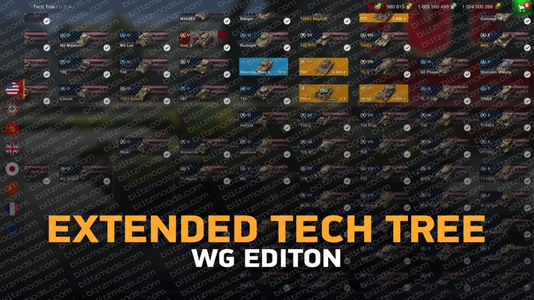 [WG] Extended Tech Tree