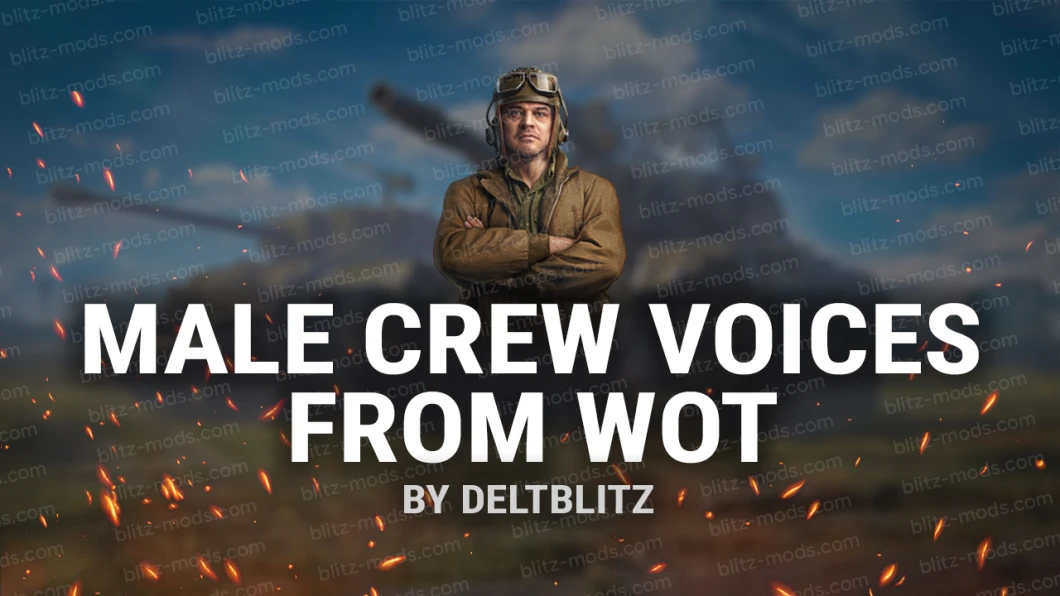 Crew voices from World of Tanks (Male)
