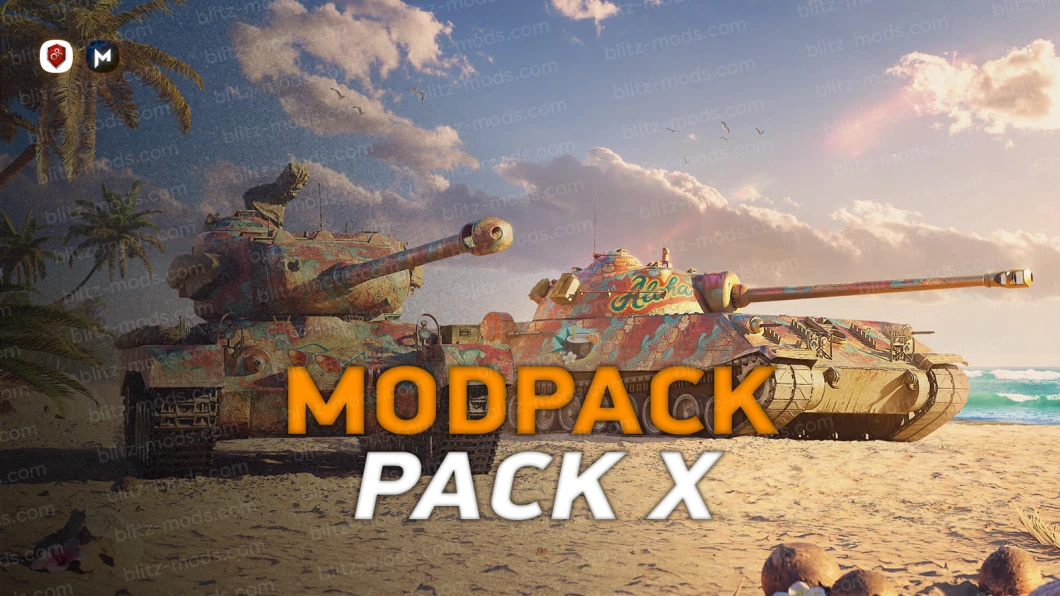 [11.3] Modpack "PackX" for WoTBlitz