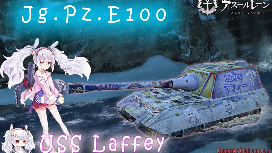 Skin AzurLane-Laffy «Jg.Pz.E100»
